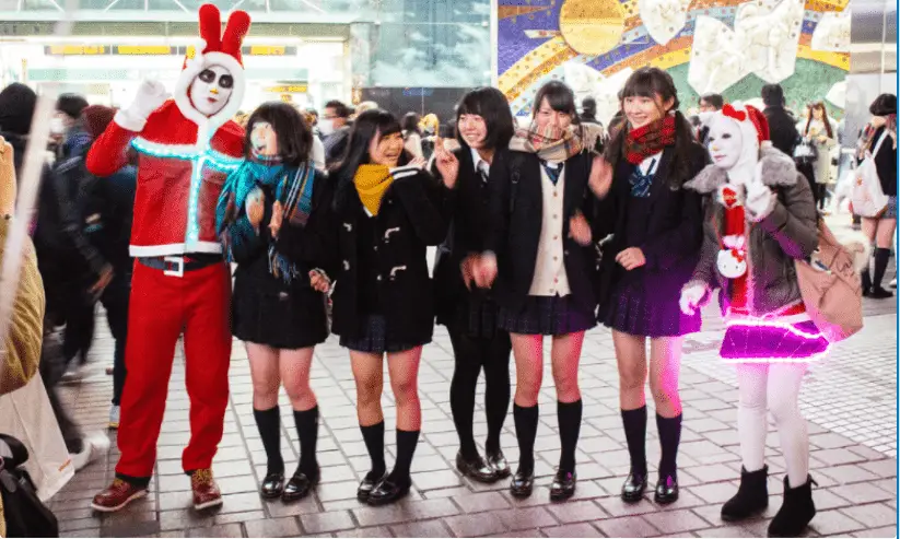 "Christmas at Shibuya Crossing" by Dick Thomas Johnson is licensed under CC BY 2.0
